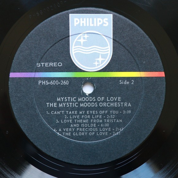 The Mystic Moods Orchestra – The Mystic Moods Of Love - 12" Vinyl LP PHS 600-260 - Picture 7 of 10